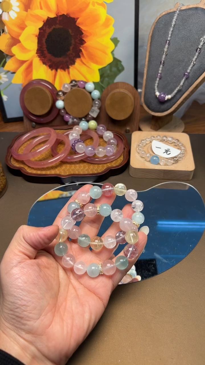 未镶嵌手串水晶1