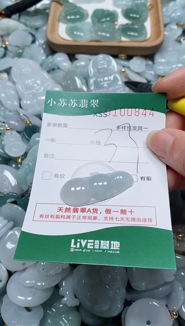 【闪购商品】翡翠颈饰未镶嵌闪购商品0100844