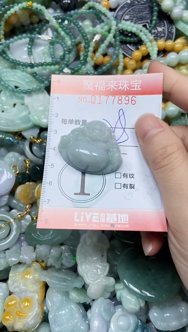 翡翠未镶嵌颈饰闪购0177896