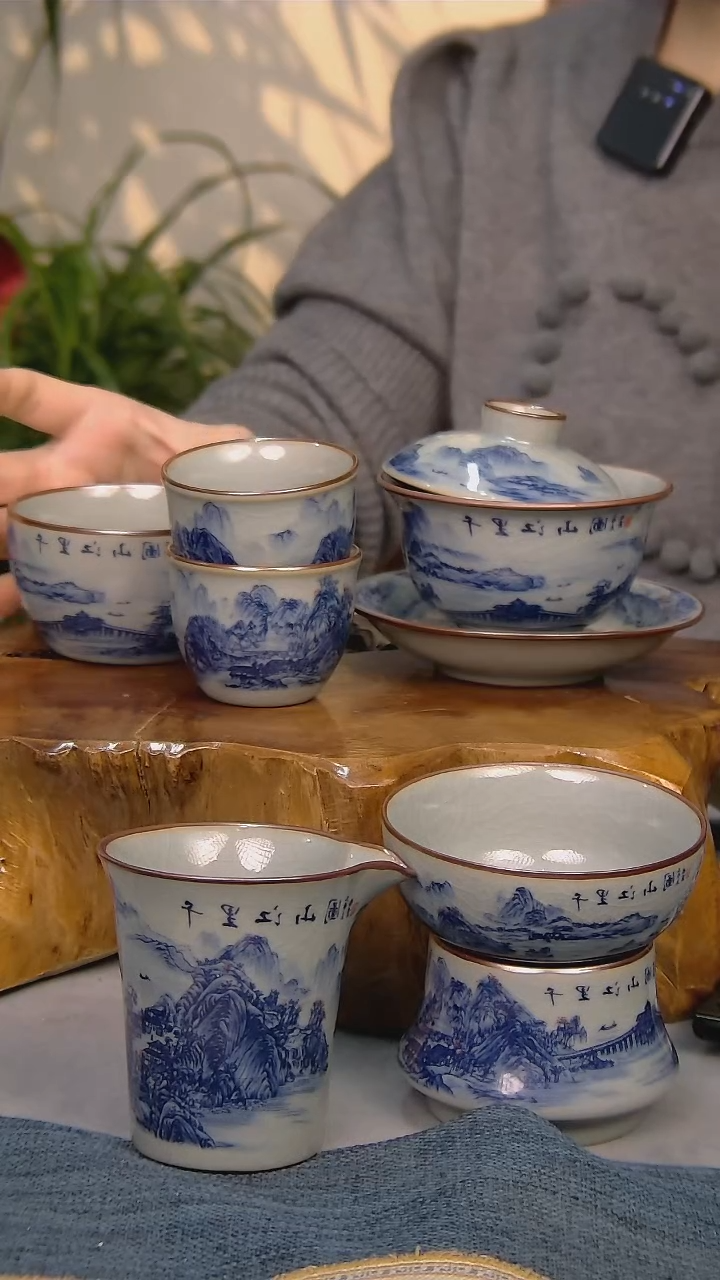 【闪购商品】简装家用款6件套 陶瓷家用茶具系列