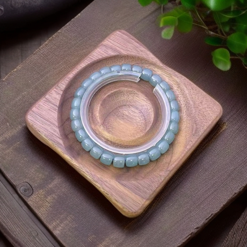 佳玺甄选 194DIY 天空蓝老蓝水直切 8mm