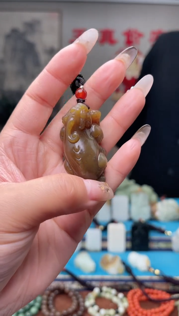 【闪购商品】和田玉挂件未镶嵌1