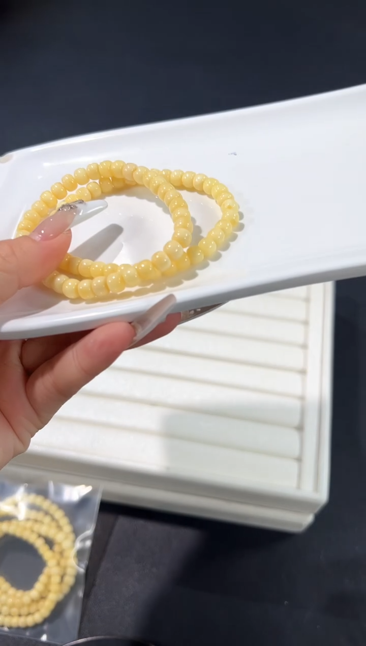 手串蜜蜡未镶嵌6u多样性发其一【1条】默认微瑕