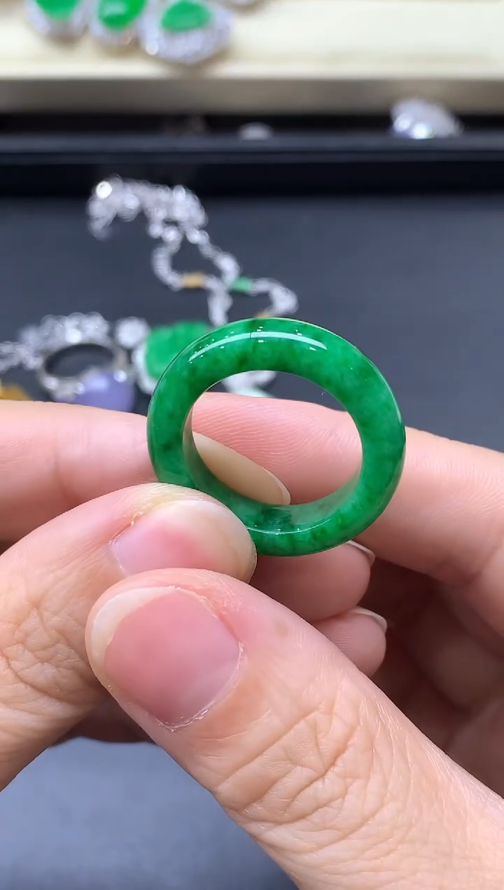 未镶嵌戒指翡翠802-中国好珍宝