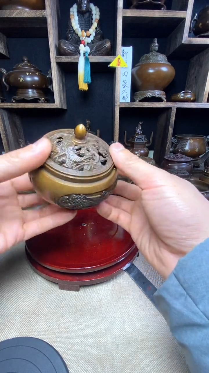 【闪购商品】纯铜 精品铜 摆件熏香炉/摆件