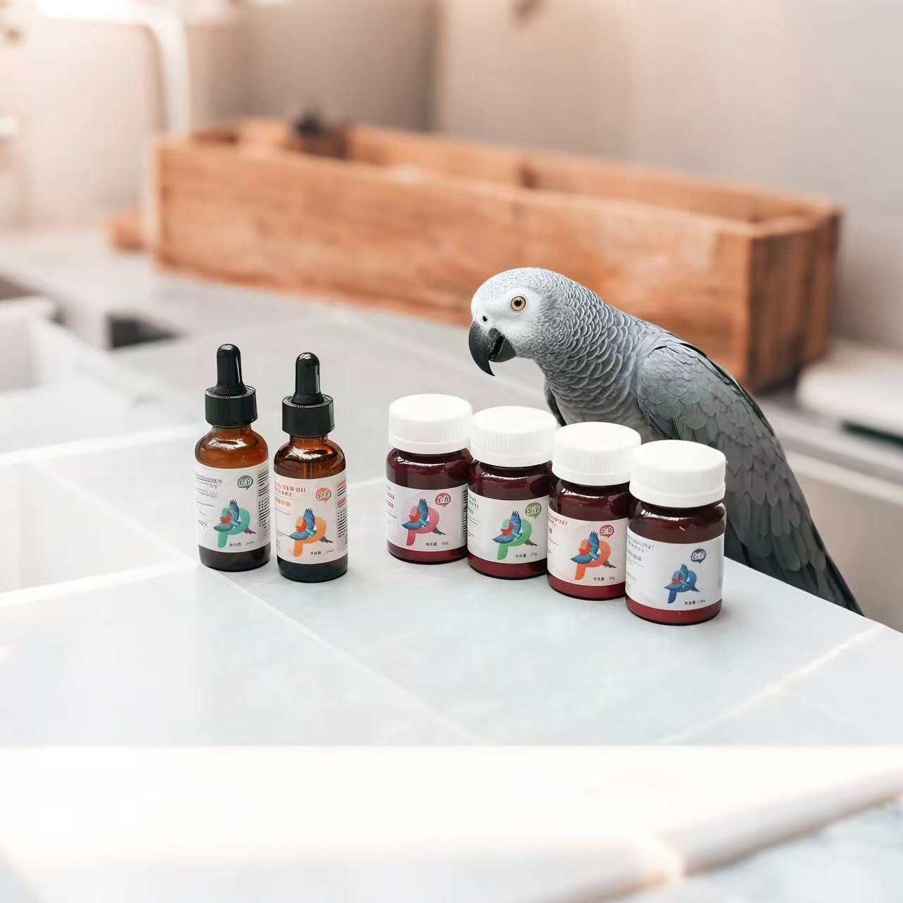 直播间专拍鸟类维他命维生素肝精营养粉液体钙繁殖营养品