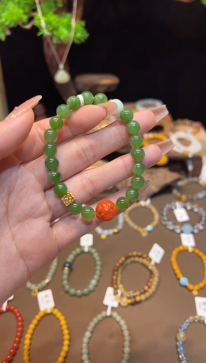 【闪购商品】和田玉手饰未镶嵌手饰@@A6600