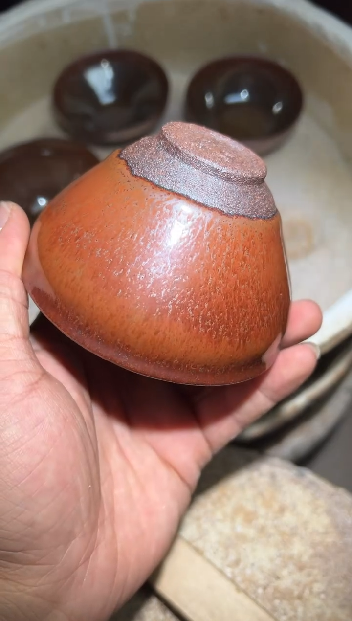 茶盏老表精选柴烧80