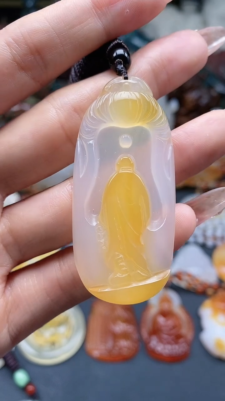 【闪购商品】玛瑙/玉髓颈饰未镶嵌dd