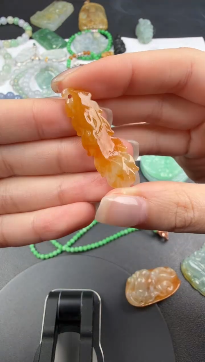 吊坠(不含链)未镶嵌翡翠373-翡翠饰品