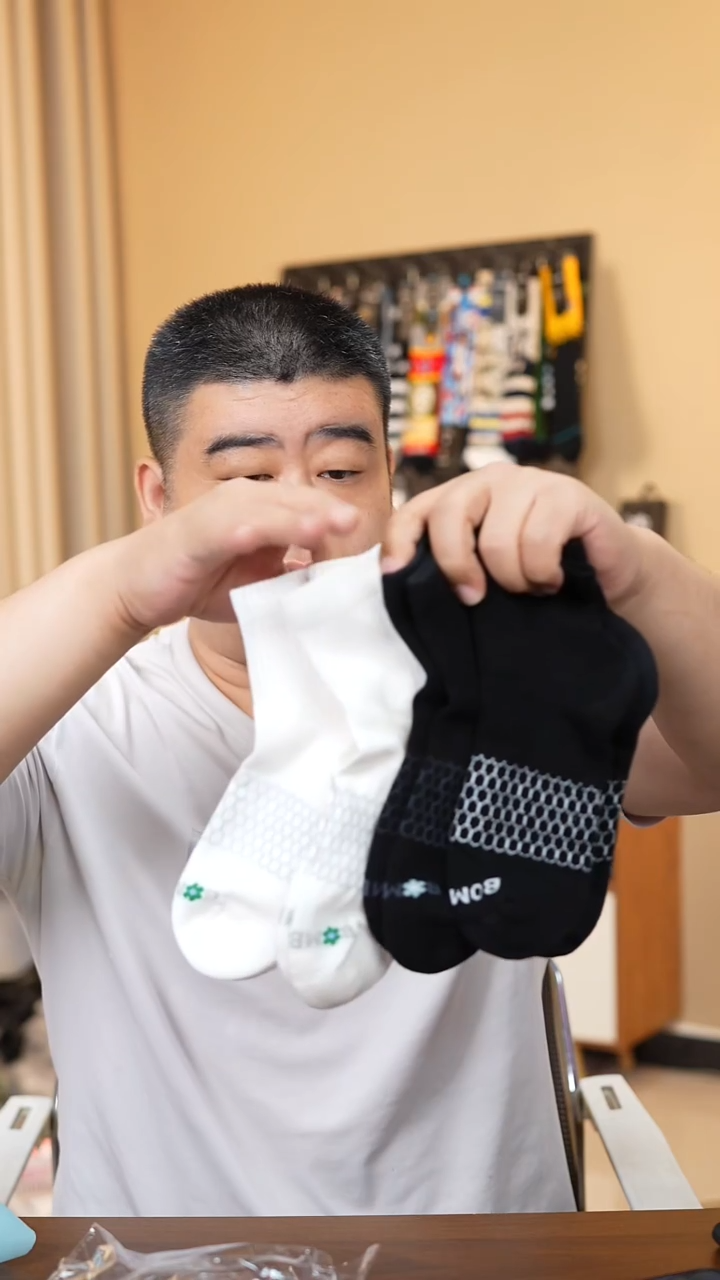 天然彩棉070袜子M码