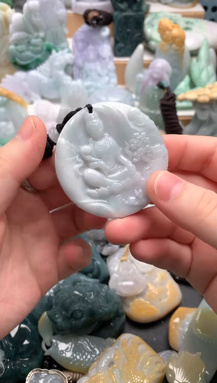吊坠(不含链)未镶嵌翡翠1