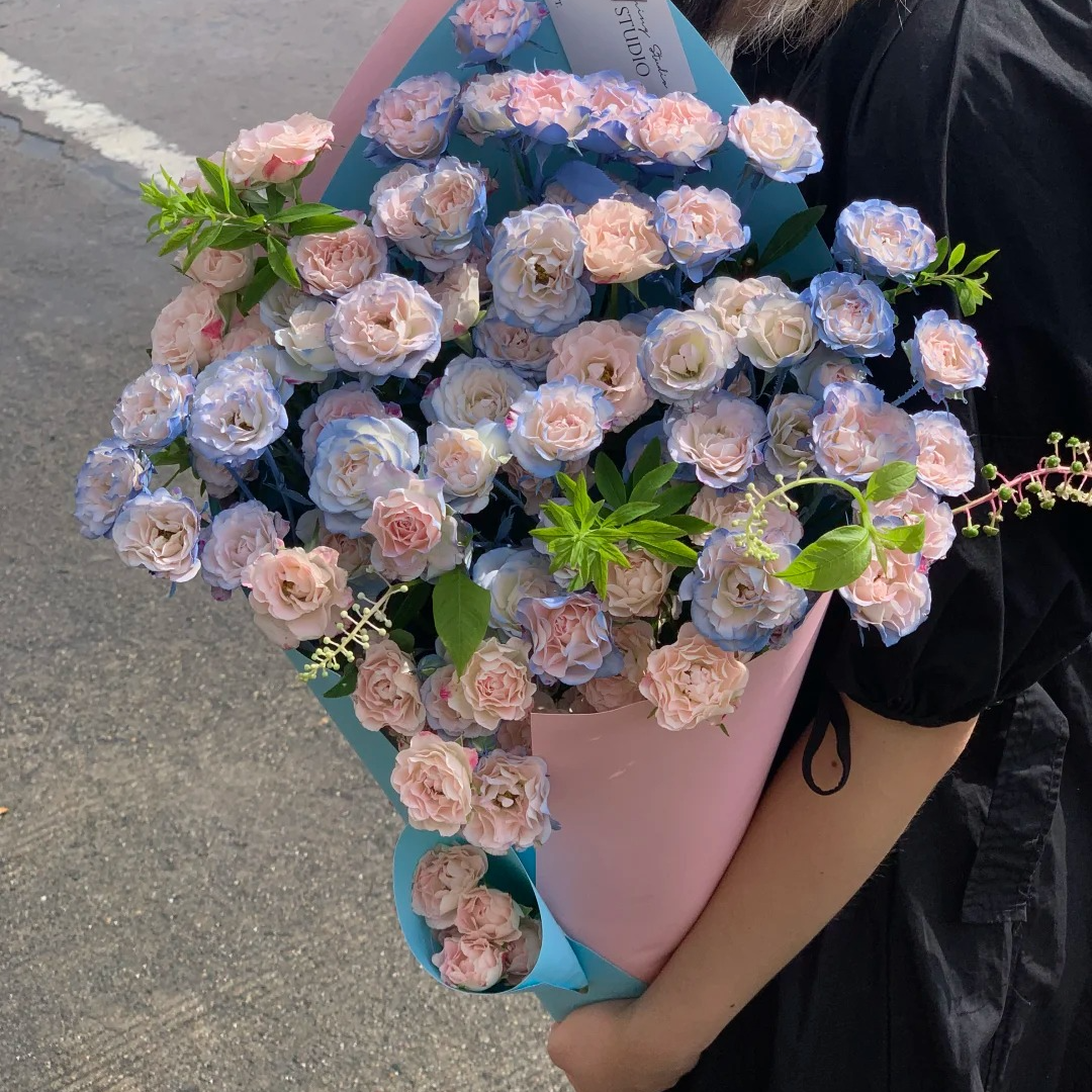 【折射碎冰蓝】【雪儿专属】玫瑰 两单送配草 三单送火焰兰