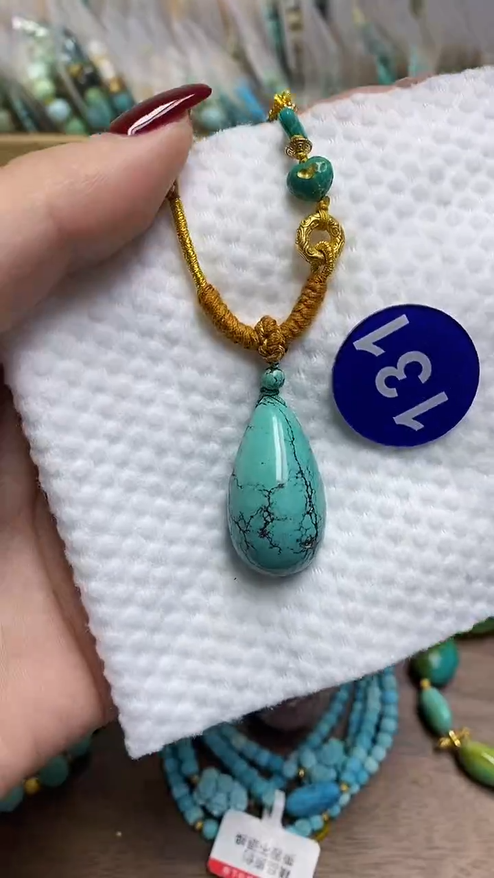 【闪购商品】绿松石项链未镶嵌131