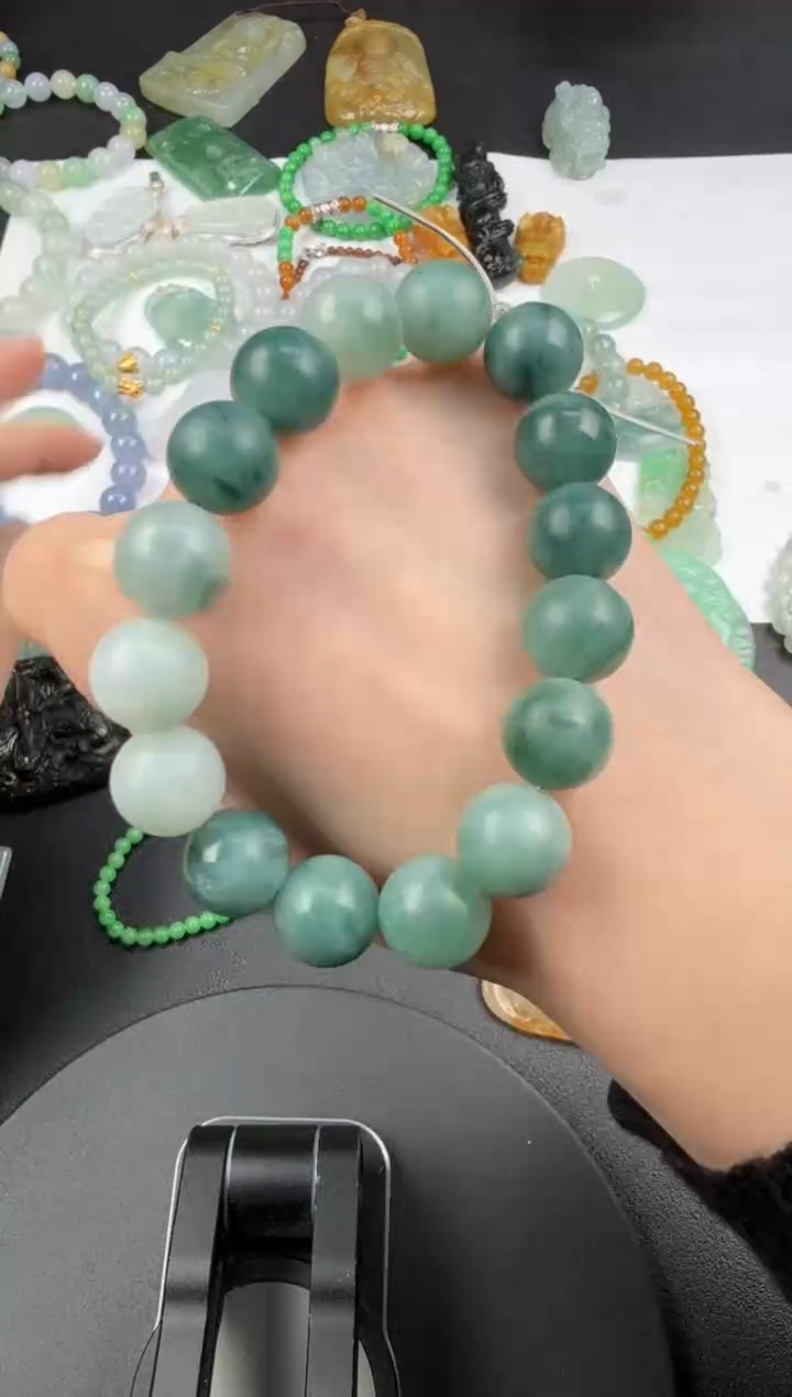 未镶嵌定制翡翠381-翡翠饰品毛货