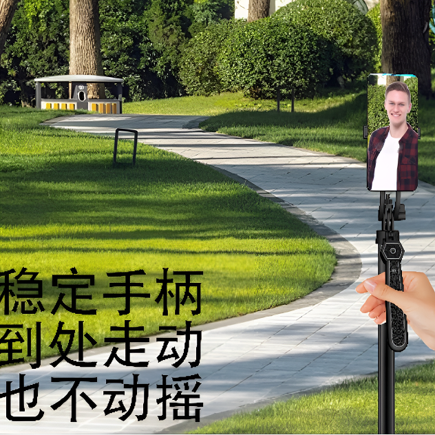 非拍照神器多功能防抖自拍杆手持落地三脚架