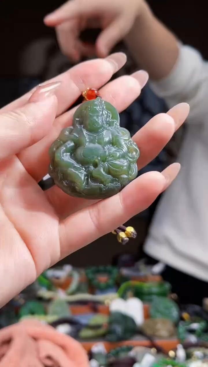 【闪购商品】和田玉颈饰未镶嵌拍一发一