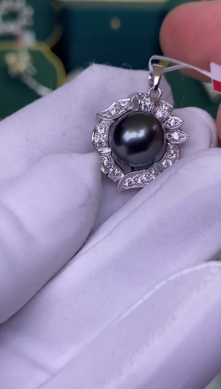 【闪购商品】海水珍珠颈饰银S925镶嵌10-11