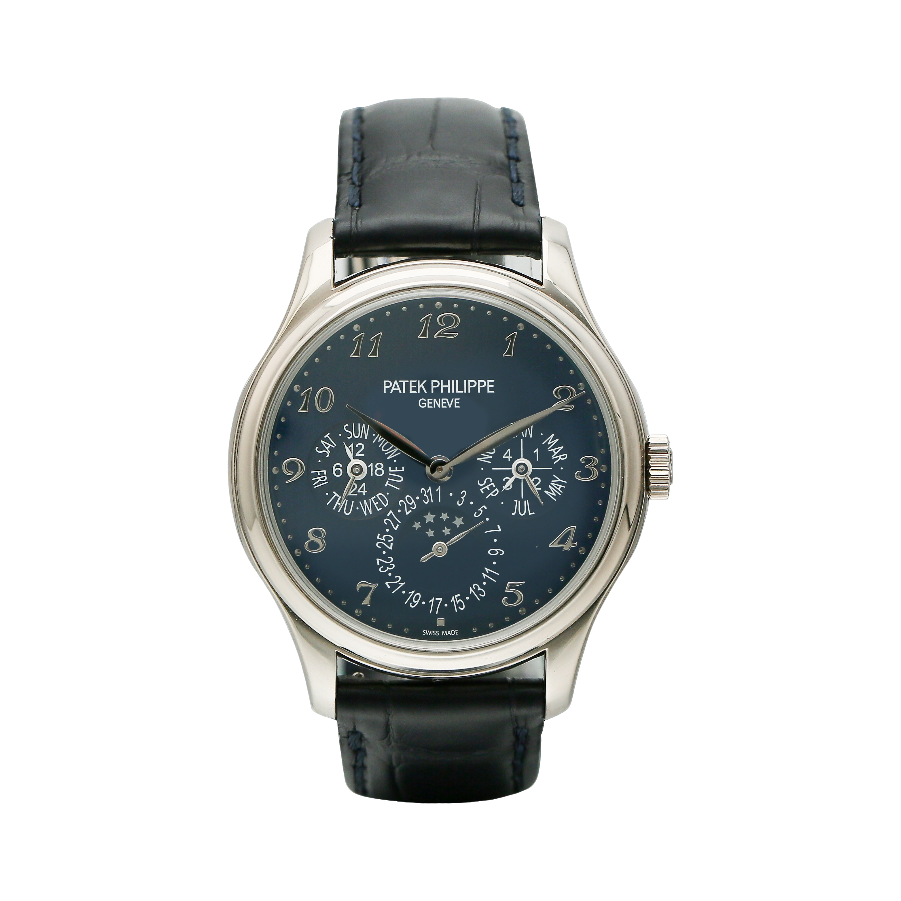 95新 Patek Philippe/百达翡丽 复杂功能时计/5327G/单表/男手表