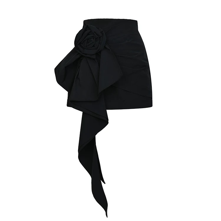 LeFame/拉飞姆【明星同款】23秋百搭摩登都会风半裙LF23Q21S01B099