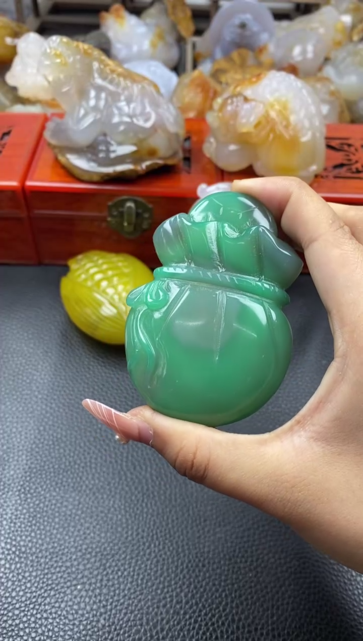 【闪购商品】玛瑙/玉髓手把未镶嵌00