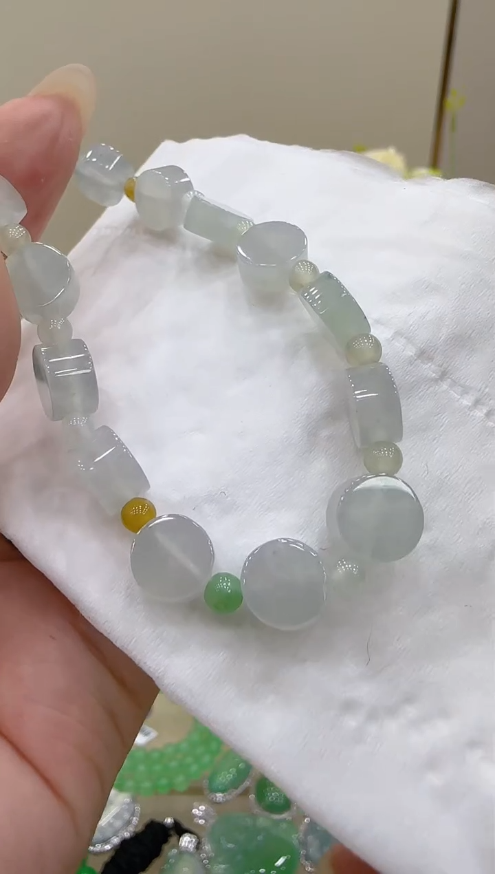 【闪购商品】翡翠手串未镶嵌团购多样性发一件