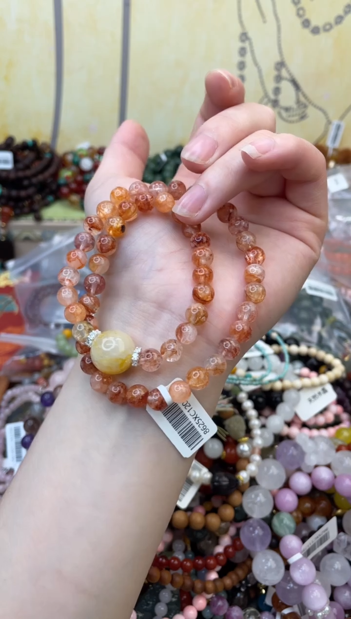 未镶嵌手链水晶357