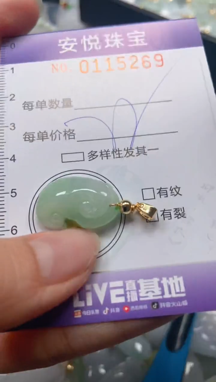 【闪购商品】翡翠颈饰未镶嵌闪购0115269