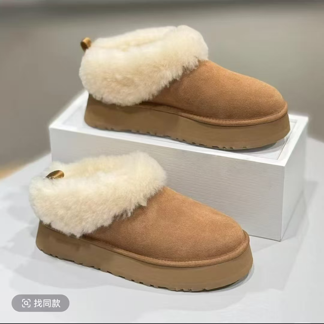 福利价【塔次勒3CM】羊皮毛一体2025新款雪地靴新款冬季保暖女鞋