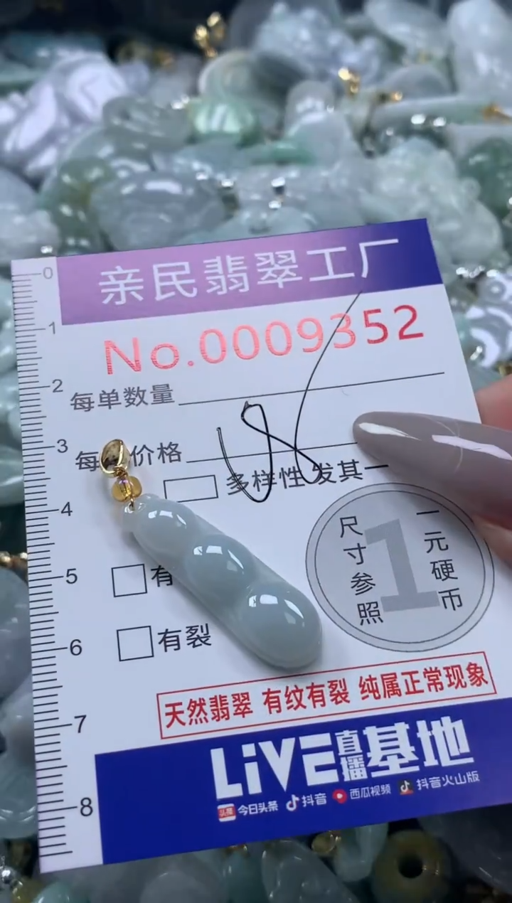 颈饰未镶嵌翡翠9352