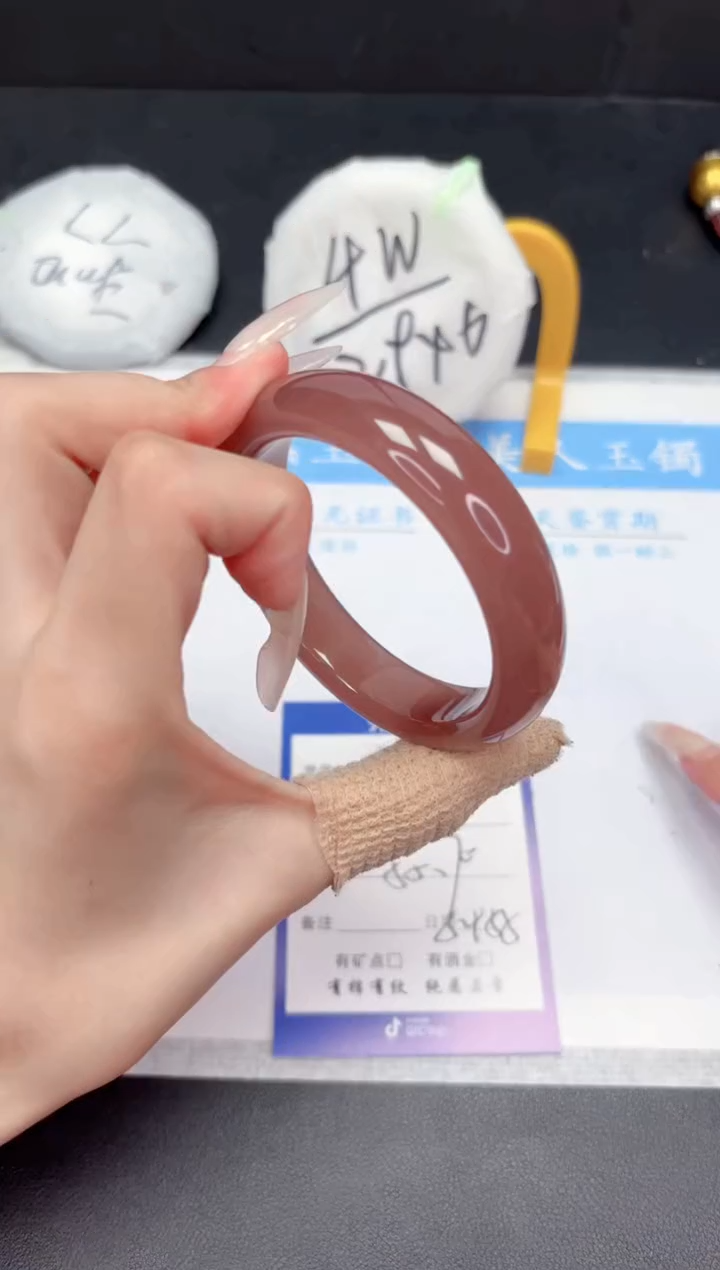 【闪购商品】和田玉（糖玉）手镯未镶嵌370-55.7