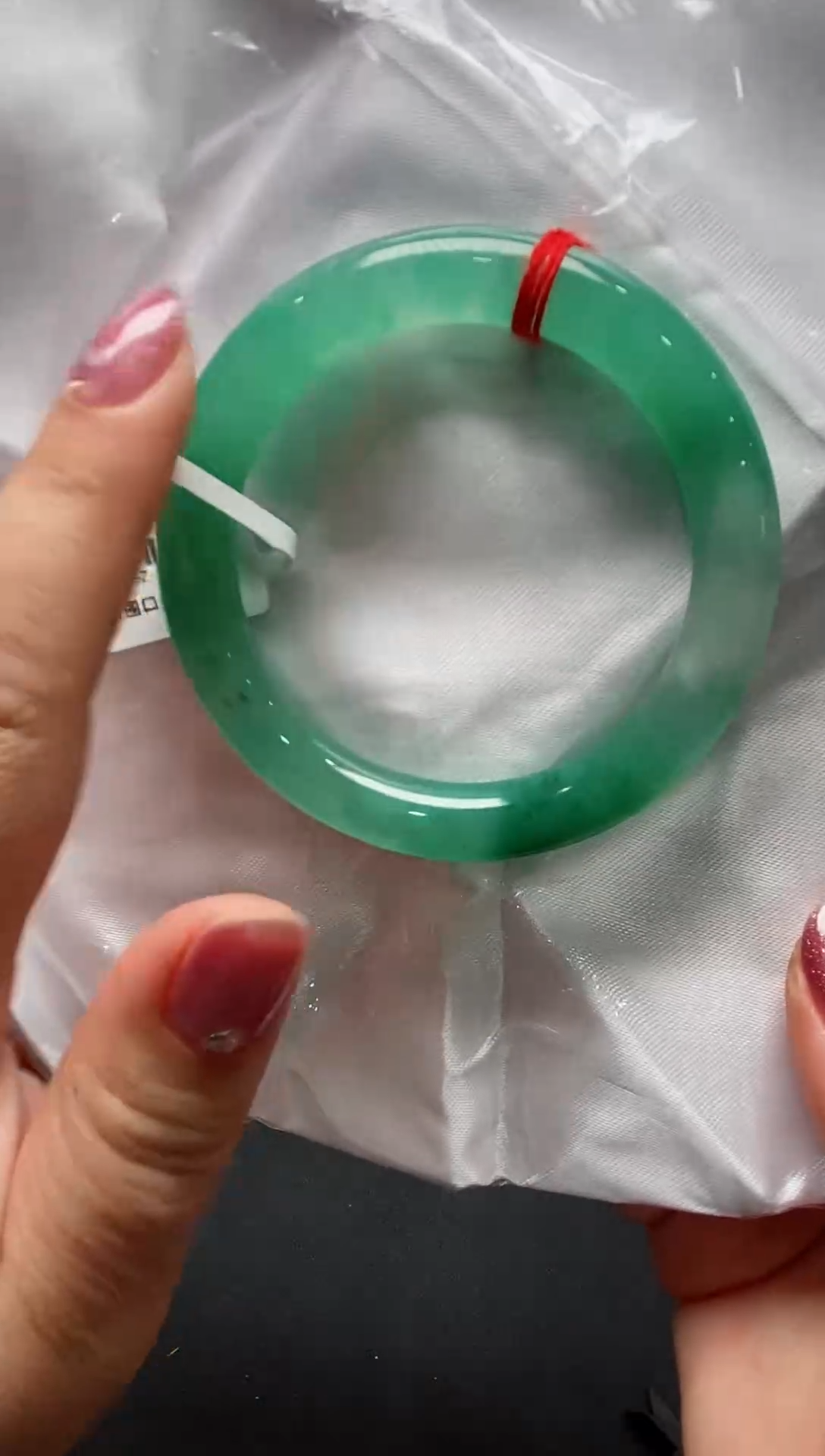 【闪购商品】石英质玉手镯未镶嵌非洲翠（独龙玉）04