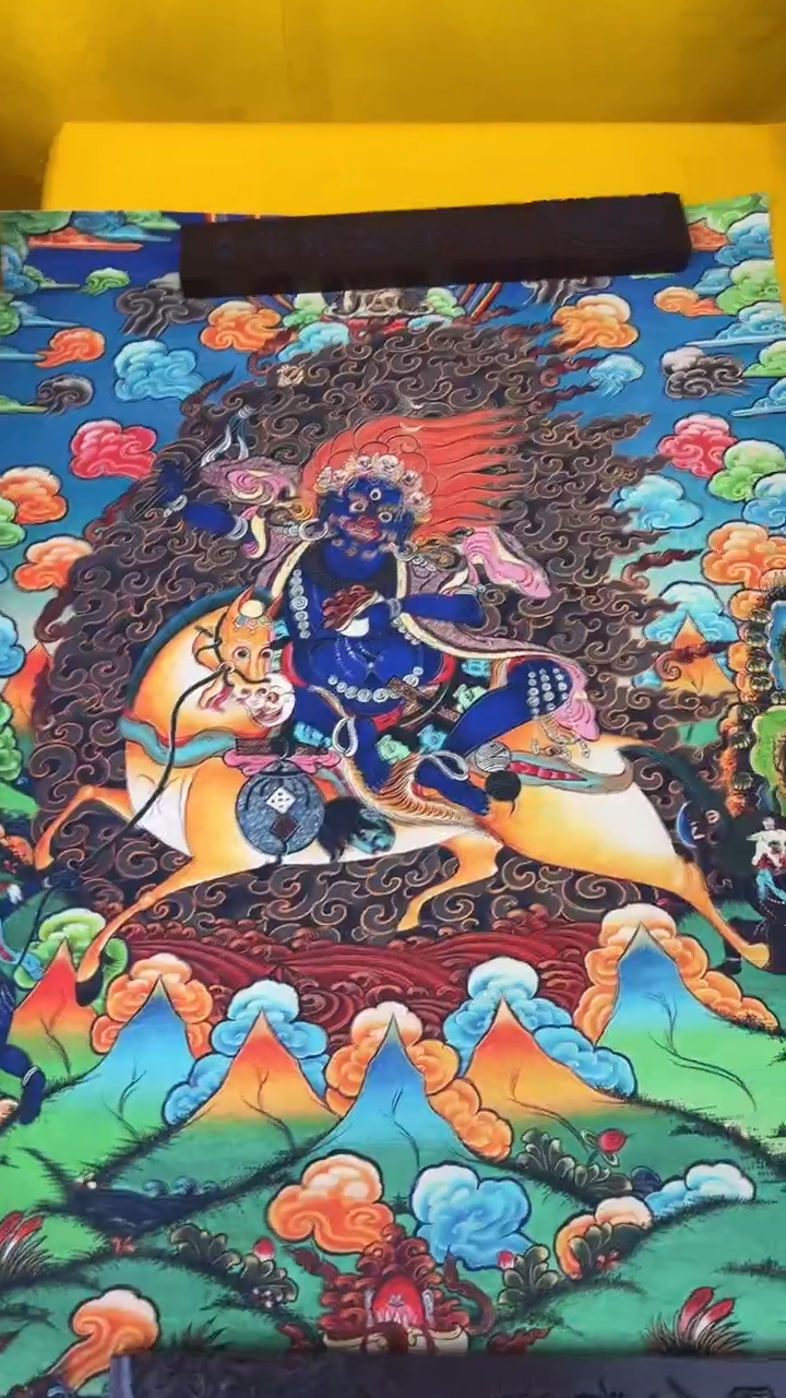 卷轴画绘画类唐卡 16019