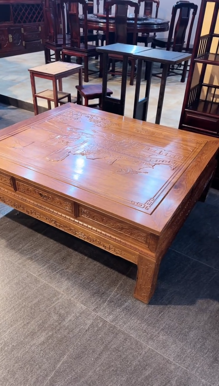 【闪购商品】国标红木刺猬紫檀大平几