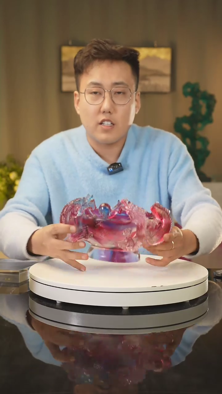 【闪购商品】雅致水晶琉璃 摆件 花器 果盘 茶酒具