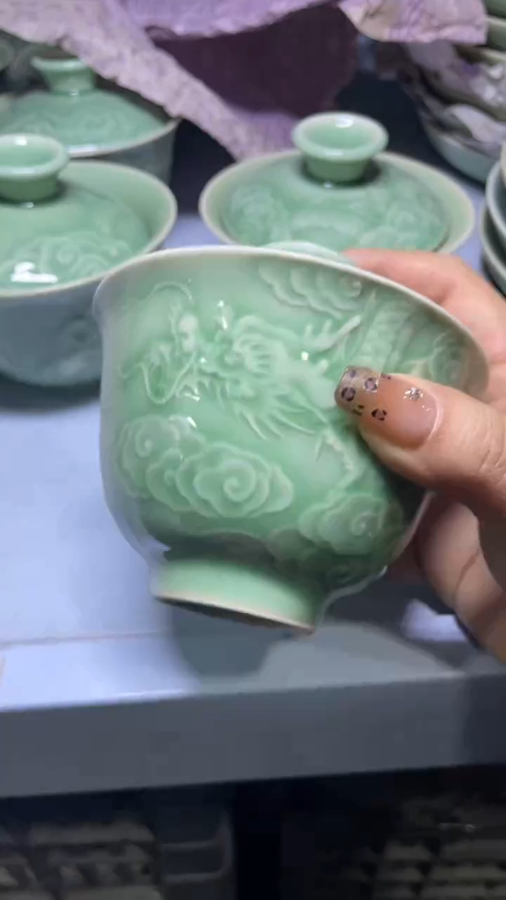 【闪购商品】特价福利 微瑕 慧仙青瓷