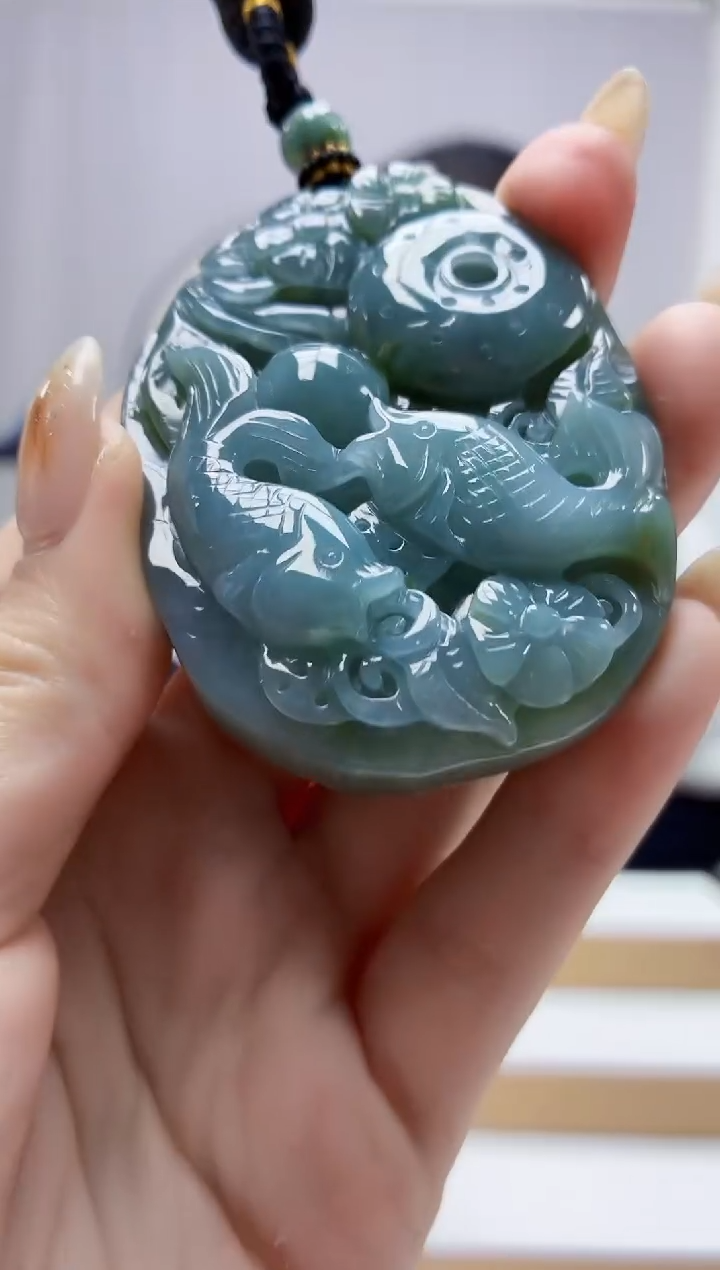 未镶嵌定制翡翠4898jw-毛货挂件126
