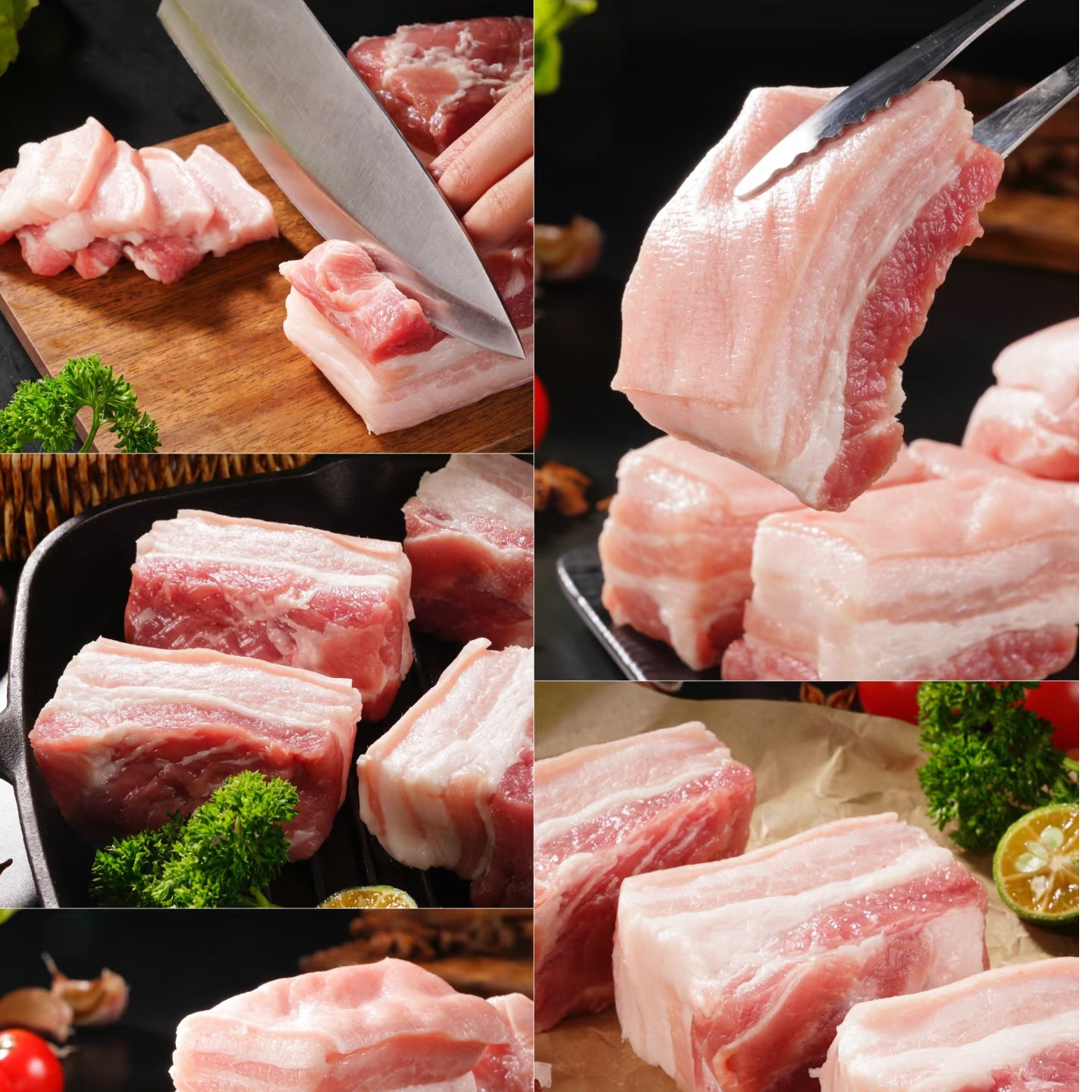 惊爆价59.9五斤五花肉