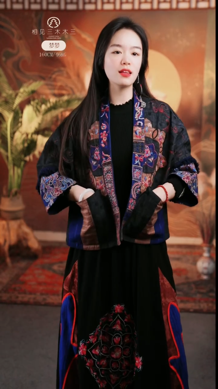 木槿外套黑色款式