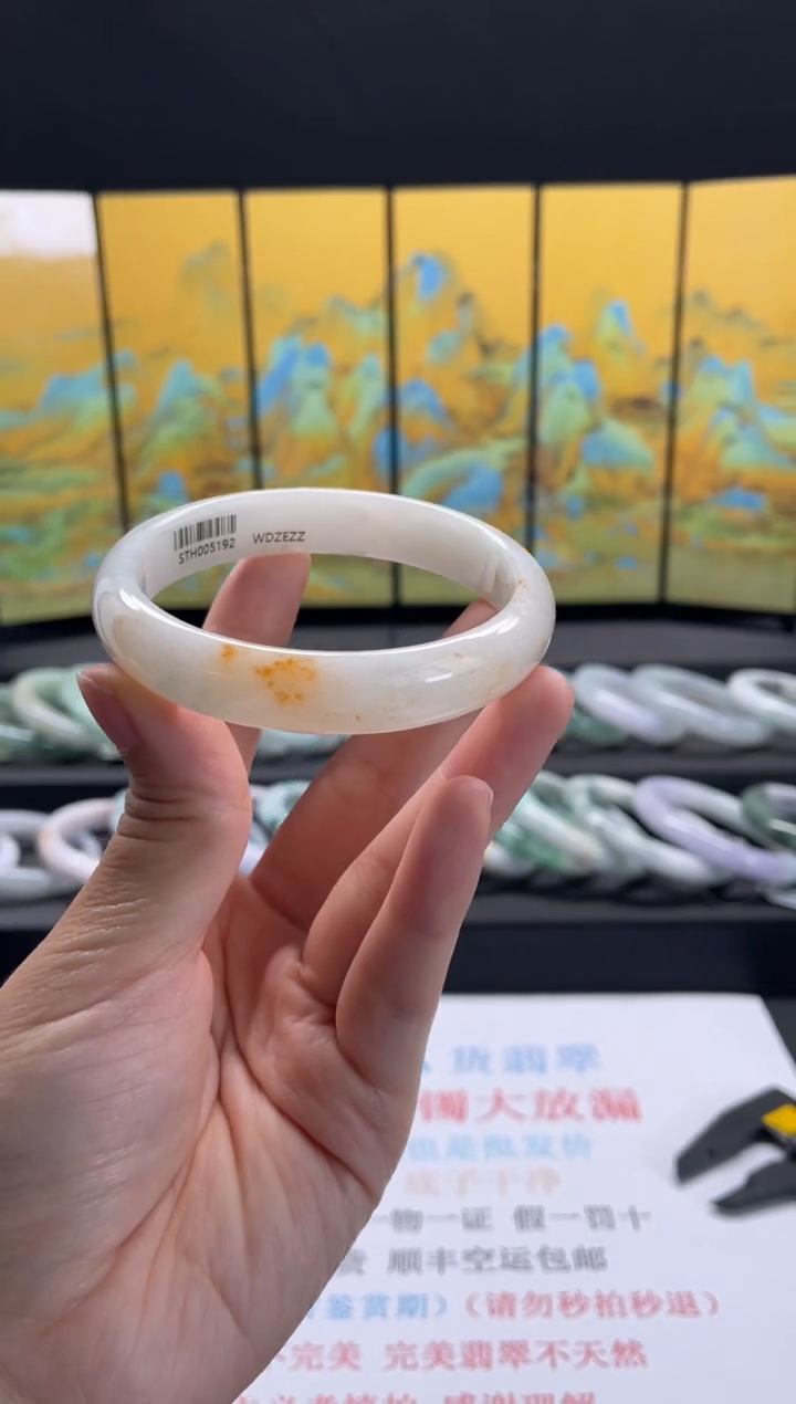 未镶嵌手镯翡翠14#（强推）天然缅甸A货翡翠手镯57-59圈口