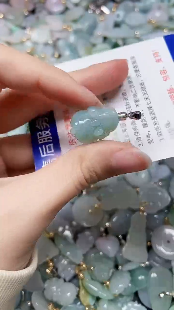 【闪购商品】翡翠颈饰未镶嵌闪购00009905