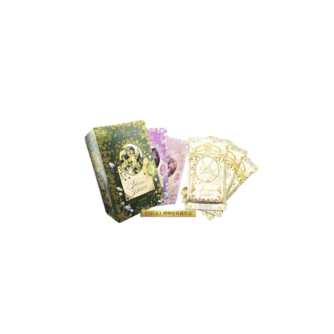 【玩】梦见堂 《花仙子·百年珍藏系列》收藏卡牌盲盒（拆盒）