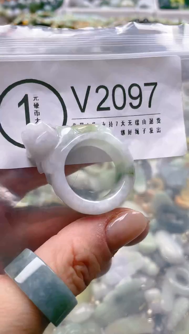 【闪购商品】翡翠颈饰未镶嵌21/V/翡翠A货一图一物