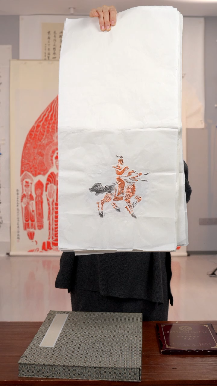 拓片用纸印石/麒麟随机一张