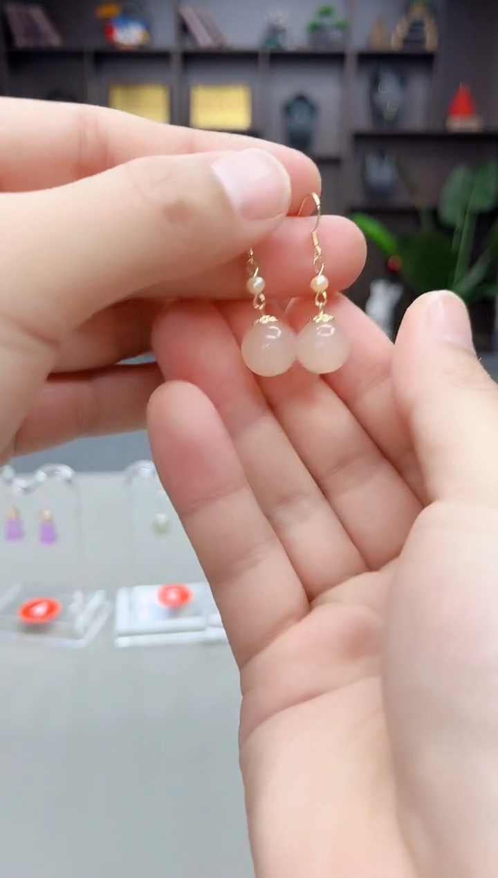 未镶嵌耳饰玛瑙/玉髓218000