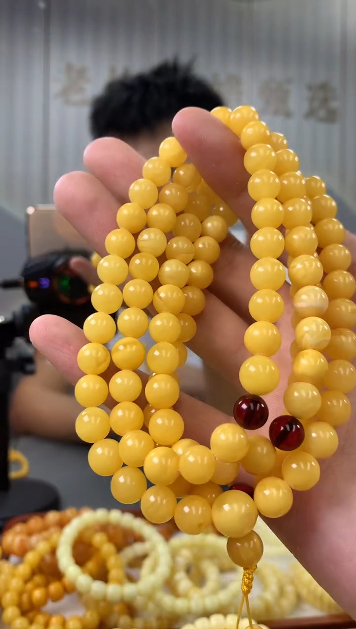 【闪购商品】琥珀裸石未镶嵌链子