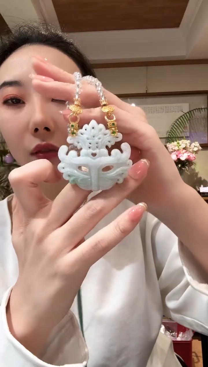 【闪购商品】翡翠颈饰未镶嵌国风