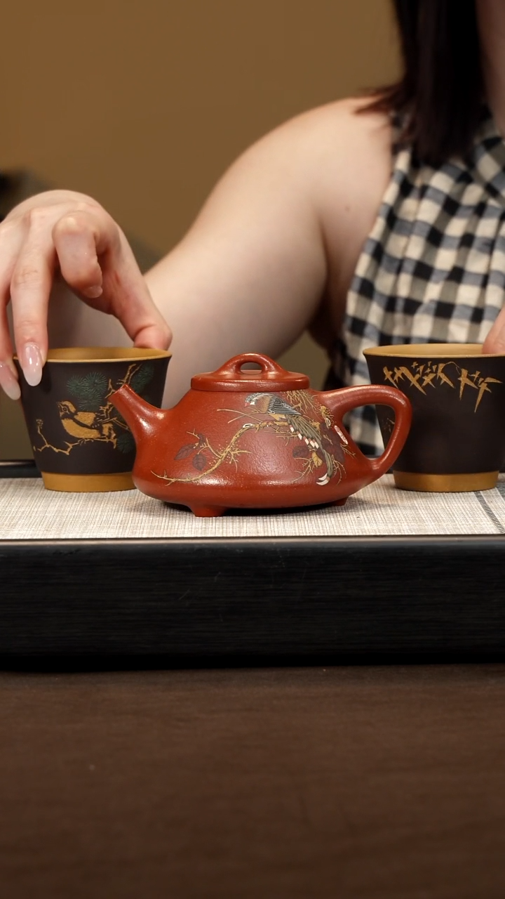 茶壶紫砂【P045】子冶瓢  300c     GSD