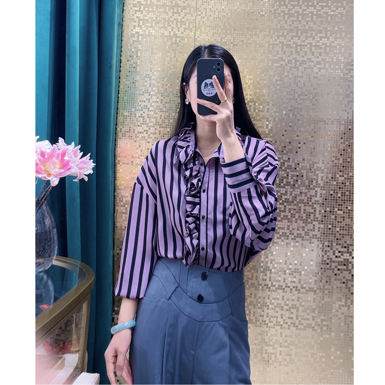 2025年春夏新款真丝衬衫法式港风气质