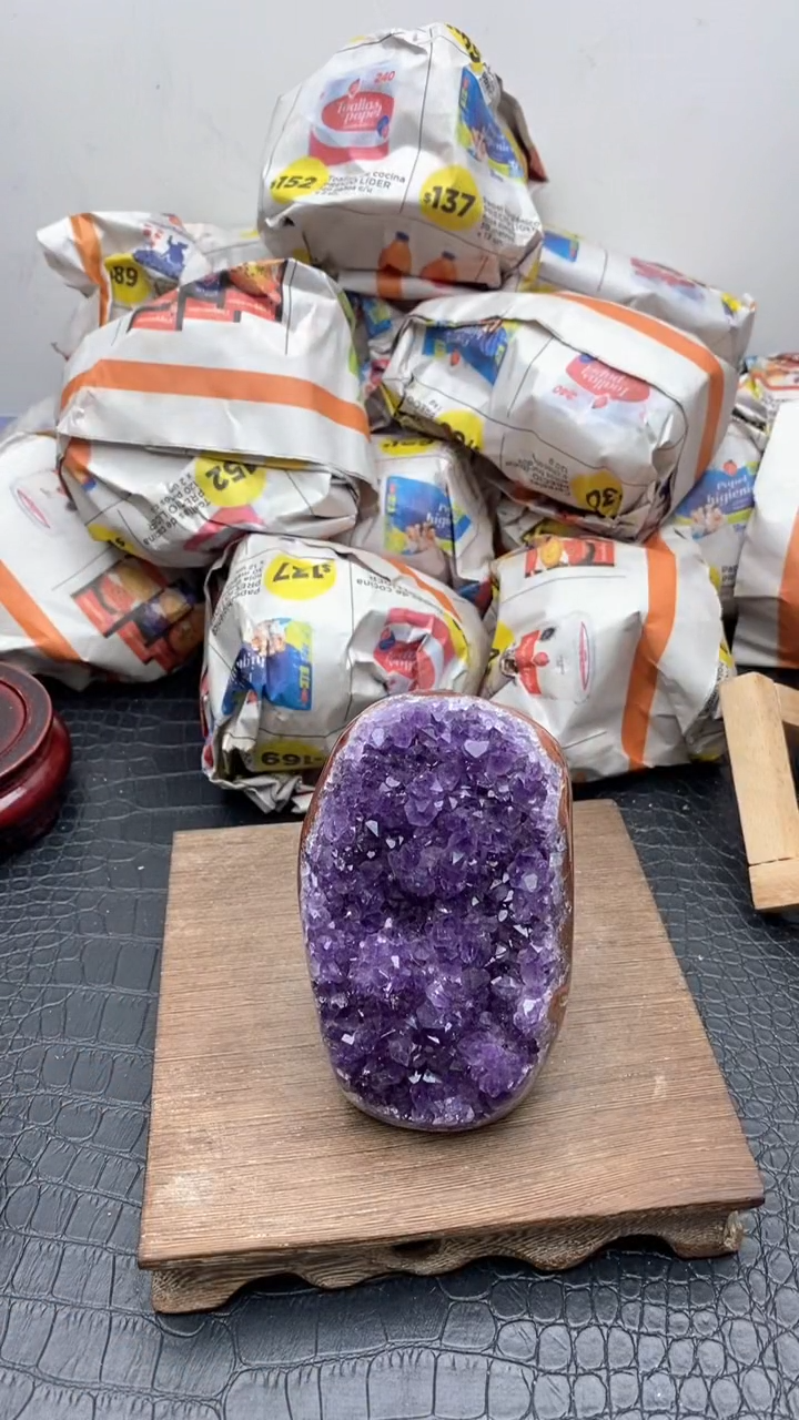 【闪购商品】紫晶1未镶嵌579号摆件